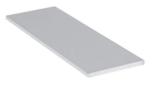 Anodisiertes Aluminium-Flacheisen 20x2 - 1,95 lfm