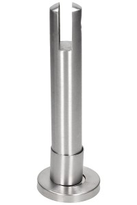 Zubehör für WC-Trennwände - Fuß 10-12/100 - rostfreier Stahl (1)