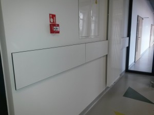 Wandschutzleiste HPL Breite 300 mm