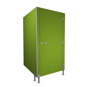 WC-Trennwände aus HPL-Platte