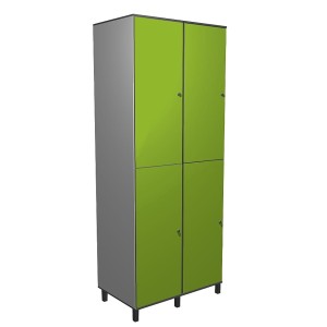 Schließfach für Schwimmbad HPL TYP 2 S2 ohne Bank