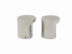 Zubehör für WC-Trennwände - Türknauf Griff - rostfreier Stahl HQ