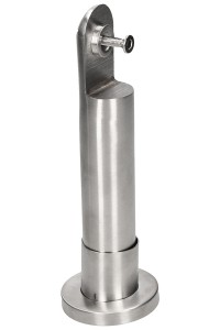 Zubehör für WC-Trennwände - Fuß 18-28/150 - rostfreier Stahl