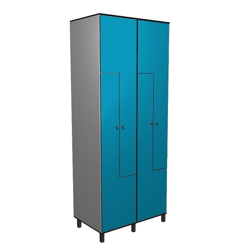 Szafka basenowa HPL typu 2L bez ławki