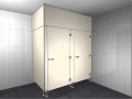 Kabiny sanitarne HPL10BASIC PB